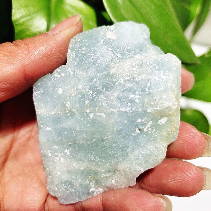 Aquamarine Raw Crystal - Blue Crystals - DormVibes