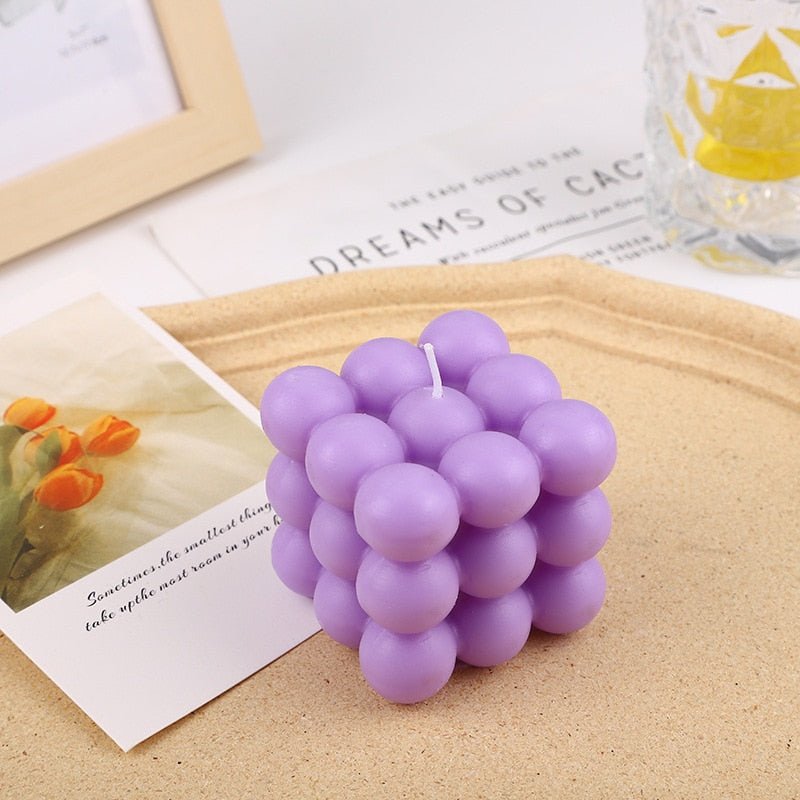 Aromatherapy Cube Aesthetic Candle - DormVibes