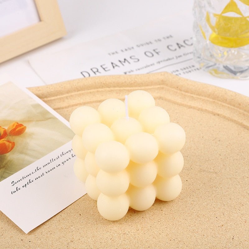 Aromatherapy Cube Aesthetic Candle - DormVibes