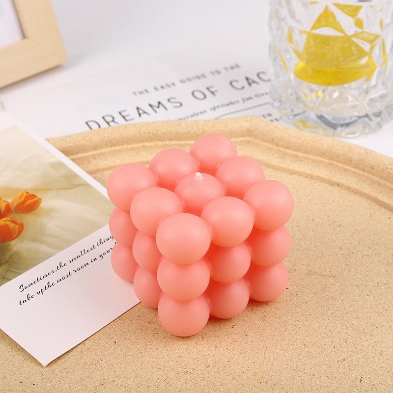 Aromatherapy Cube Aesthetic Candle - DormVibes