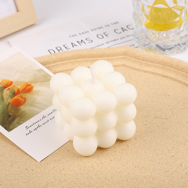 Aromatherapy Cube Aesthetic Candle - DormVibes
