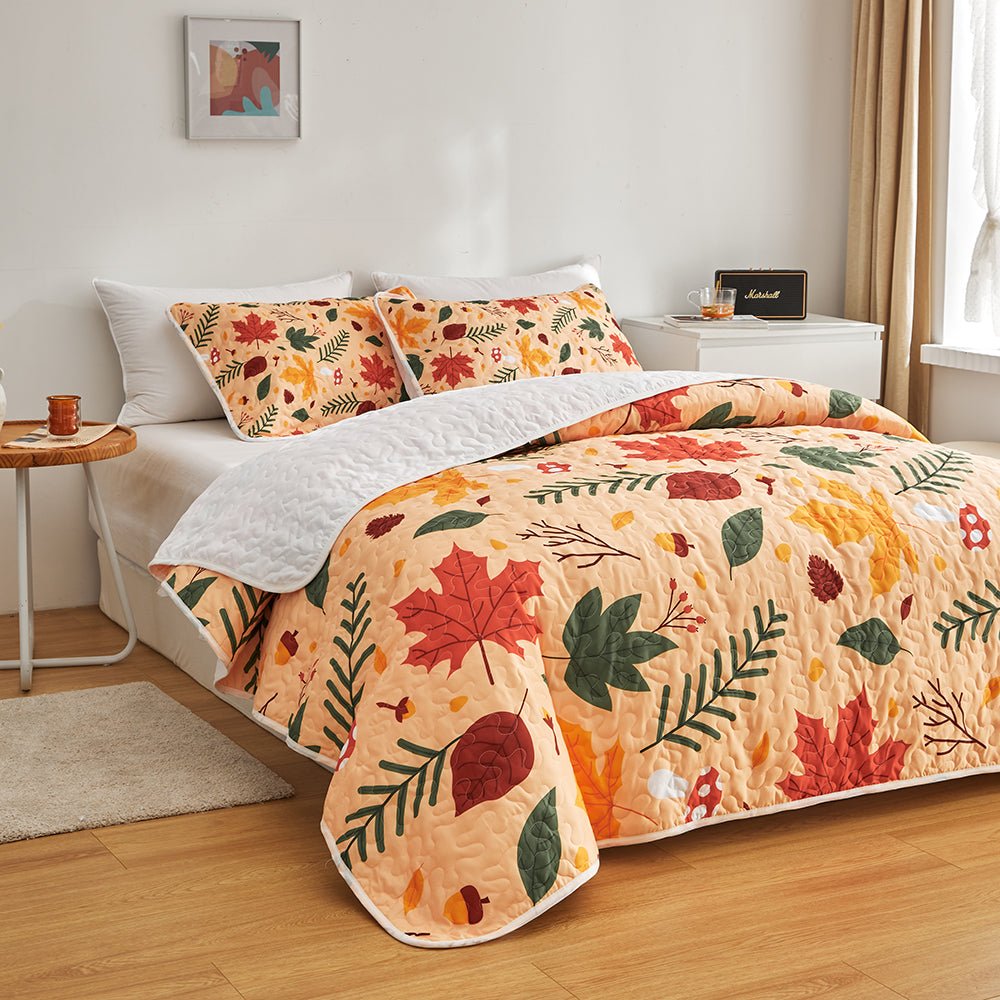 Autumn Bedspread Set - DormVibes