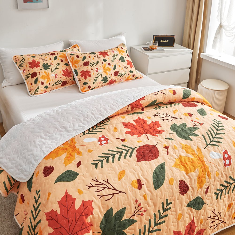 Autumn Bedspread Set - DormVibes