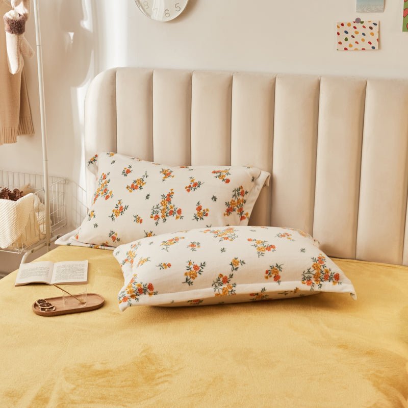 Autumn Flowers Bed Set - DormVibes