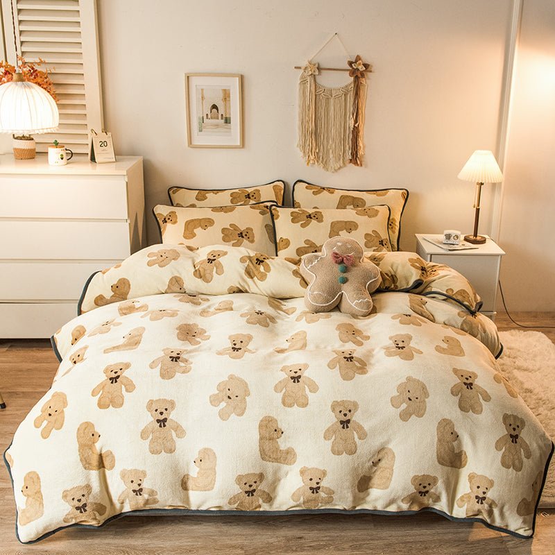 Beary Soft Bed Set - DormVibes
