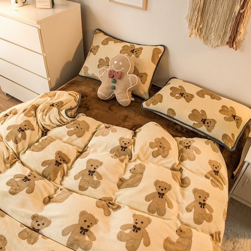 Beary Soft Bed Set - DormVibes