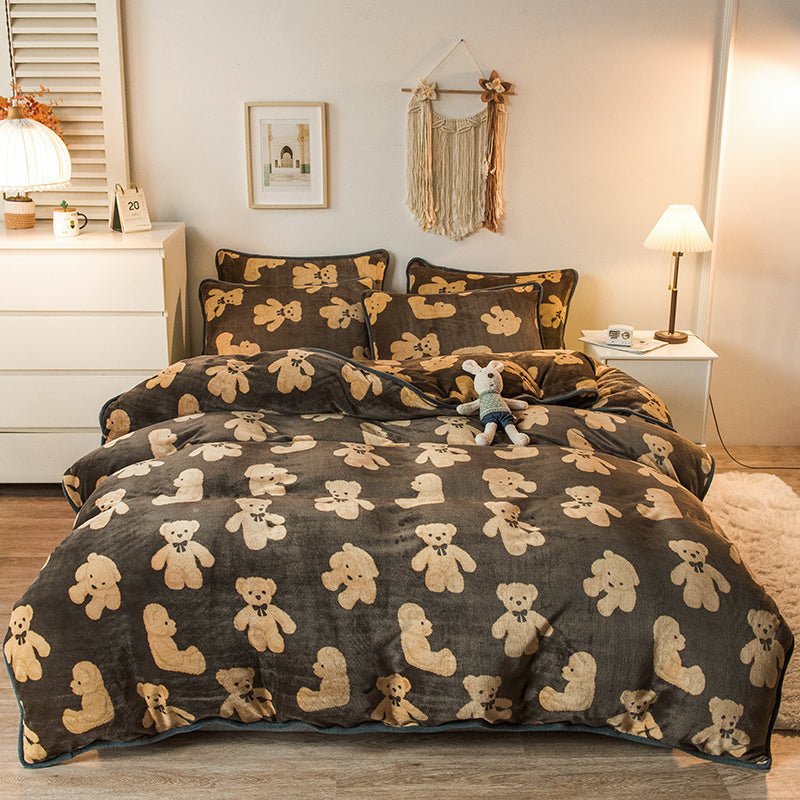 Beary Soft Bed Set - DormVibes