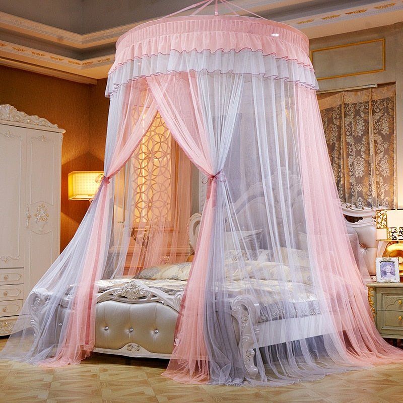 Princess bed pink online