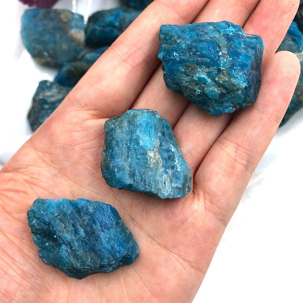 Blue Apatite - Blue Crystals - DormVibes