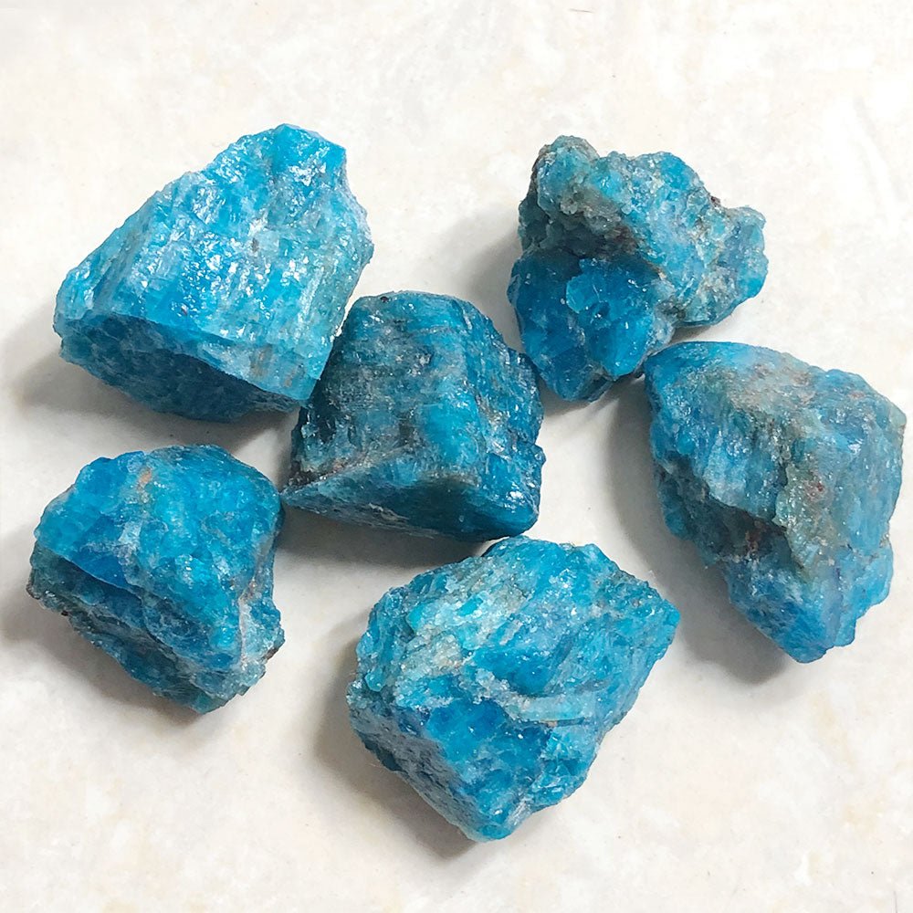 Blue Apatite - Blue Crystals - DormVibes