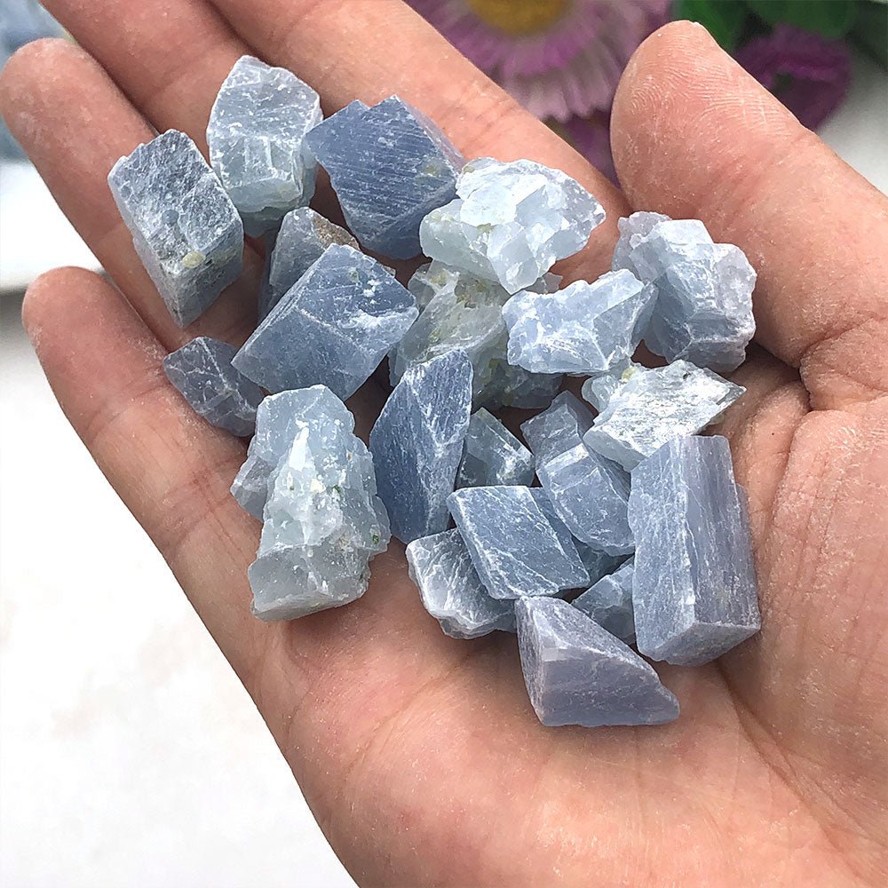 Blue Calcite - Blue Crystals - DormVibes