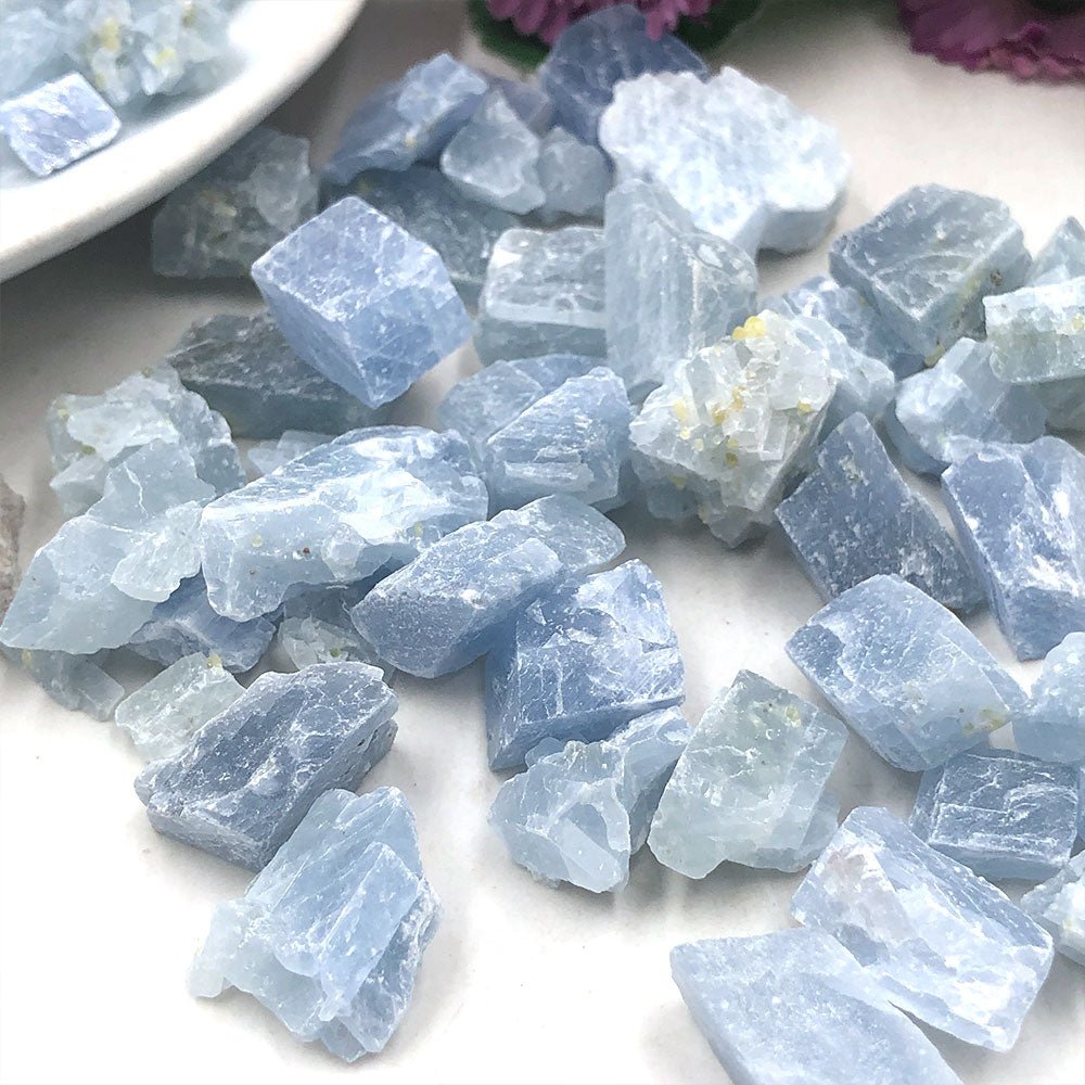 Blue Calcite - Blue Crystals - DormVibes