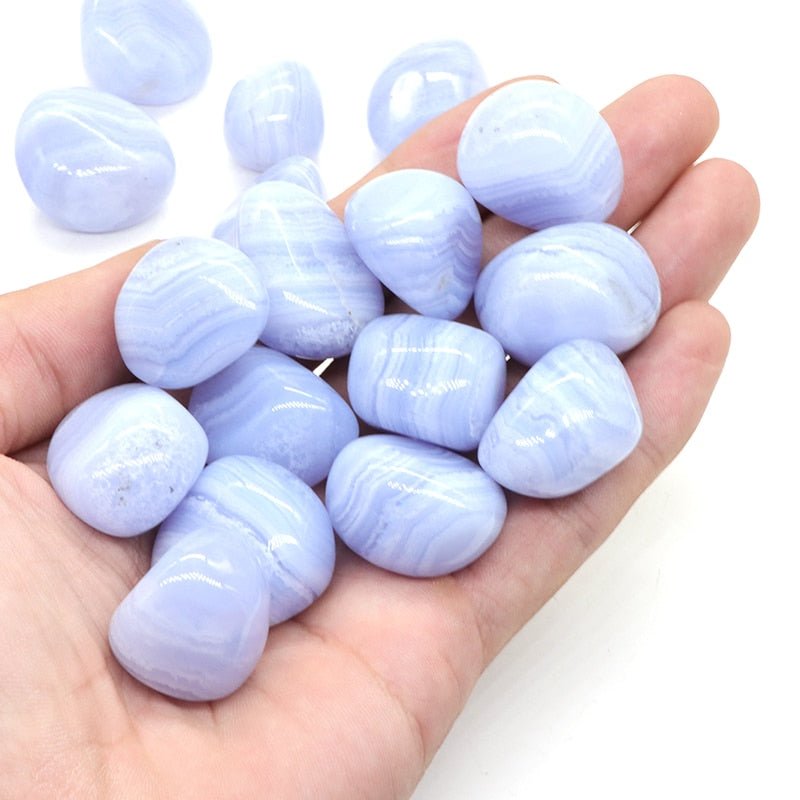 Blue Lace Agate - Blue Crystals - DormVibes
