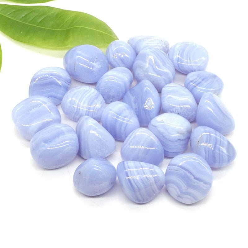 Blue Lace Agate - Blue Crystals - DormVibes
