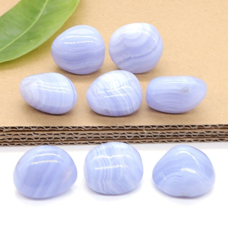 Blue Lace Agate - Blue Crystals - DormVibes