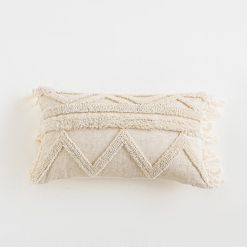 Tassel throw pillow covers clearance