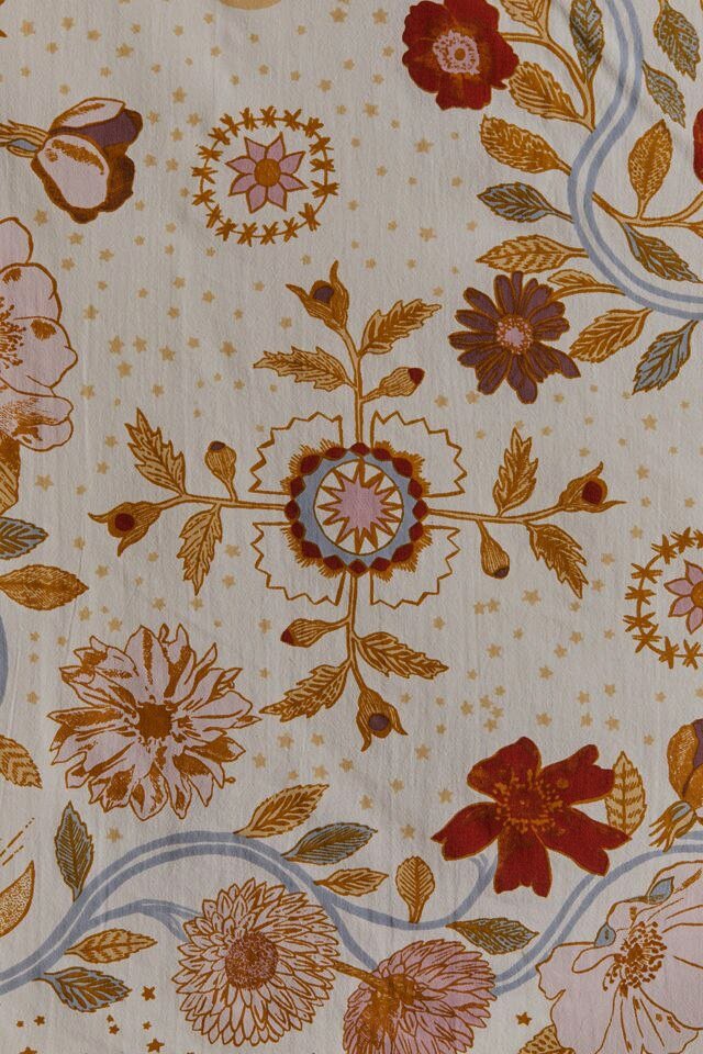 Botanical Celestial Tapestry Wall - DormVibes