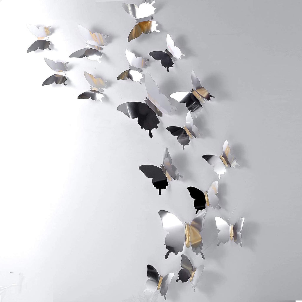 Butterfly Mirror Wall Decals - DormVibes