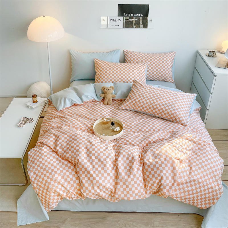 Checkerboard Bed Set – DormVibes