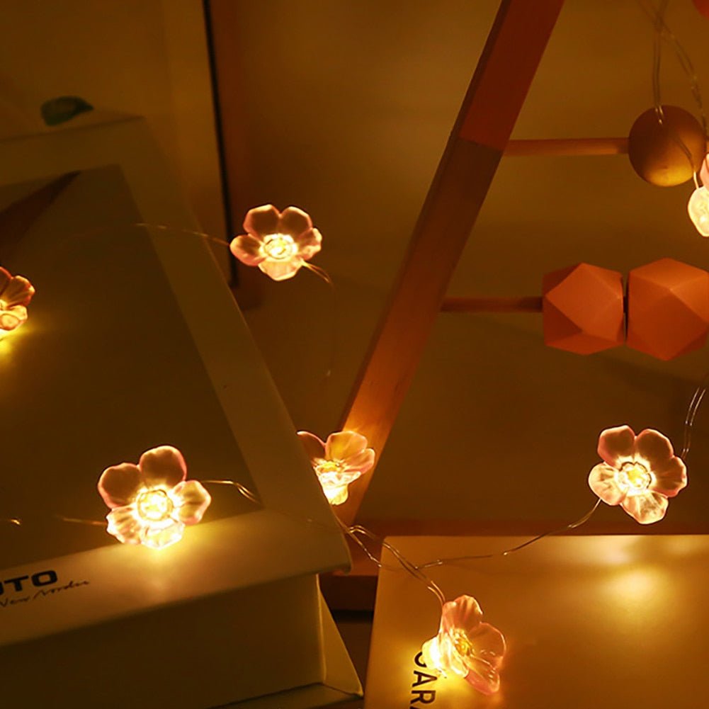 Cherry Blossom String Lights - DormVibes