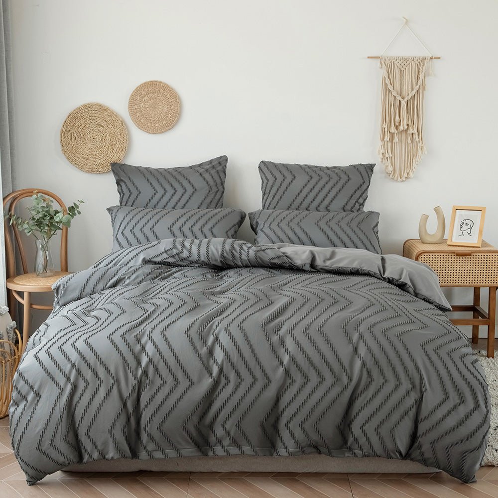 Chevron Bed Set - DormVibes