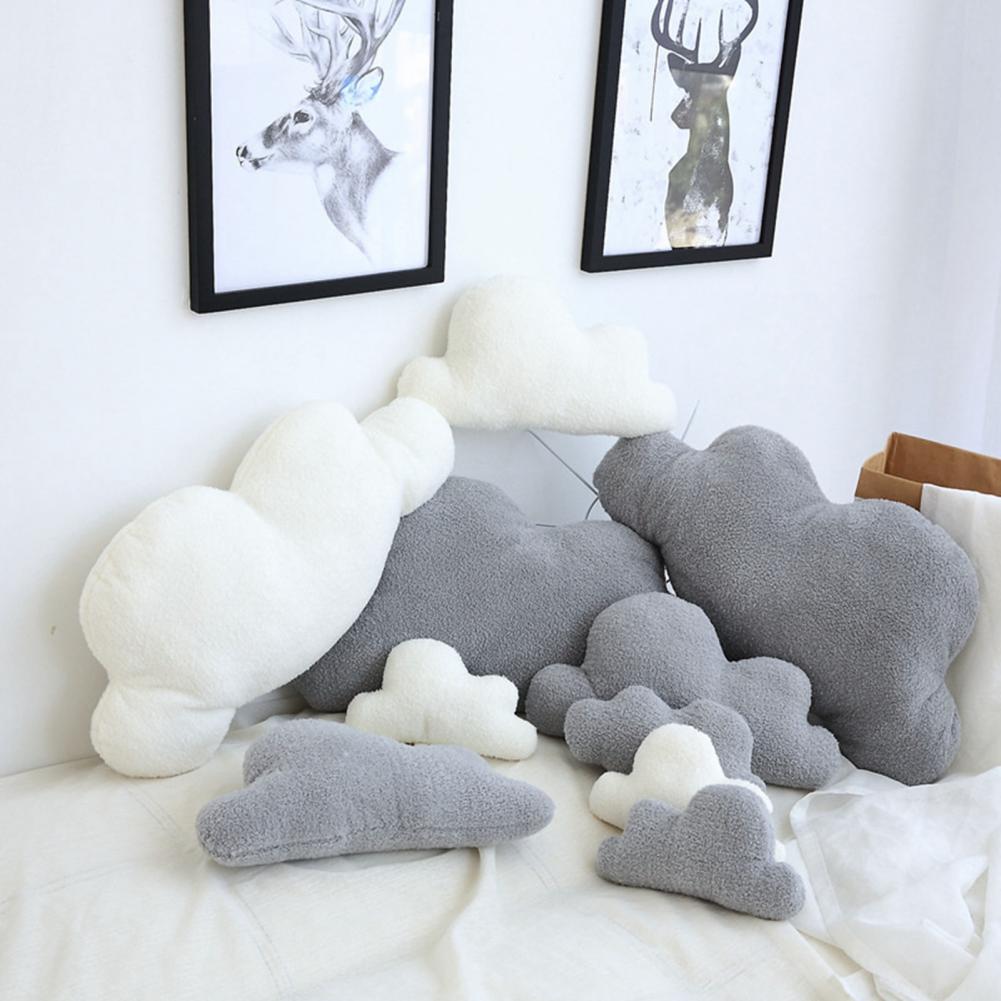 Cloud Pillow Cushion - Cute Stuffed Nap Sleep Pillow, Lumbar Support Plush Toy, Sofa Pillow Cushion, Home Decorations - DormVibes