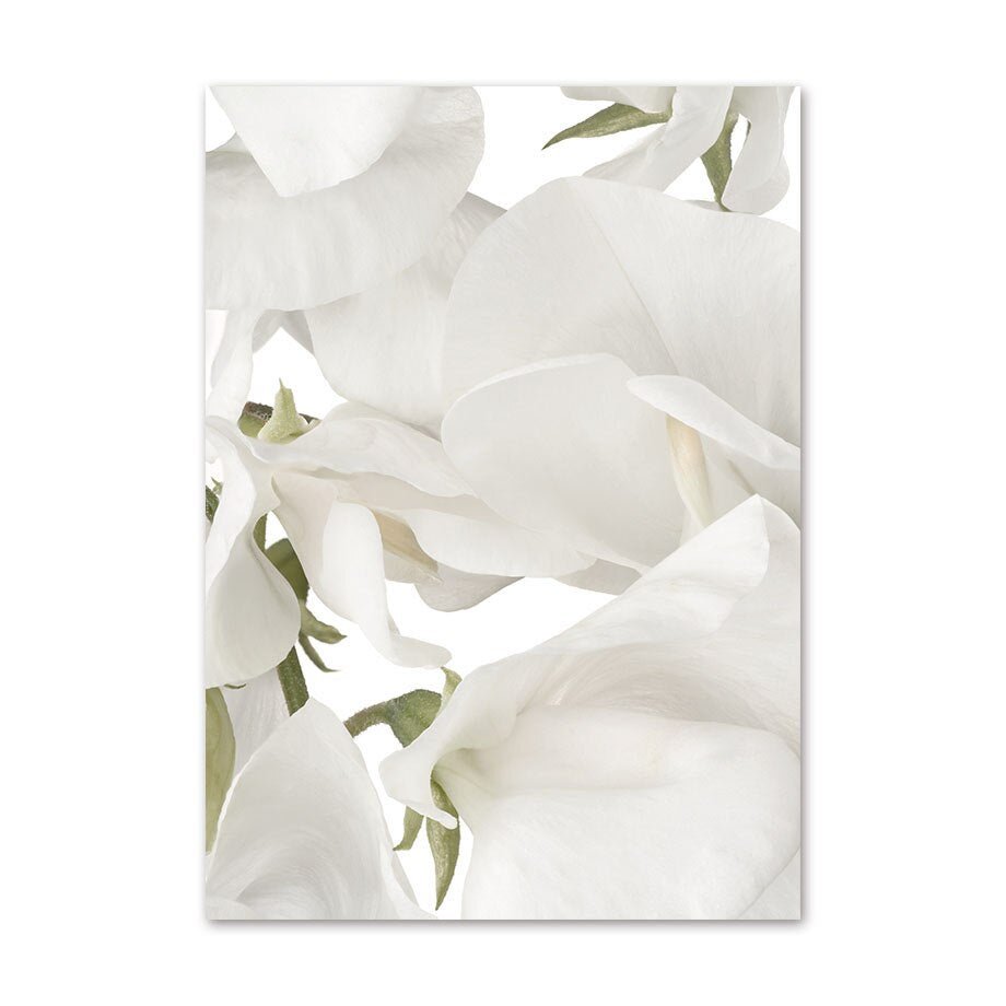 Coastal Lavender Lily Magnolia Wall Art Posters - DormVibes