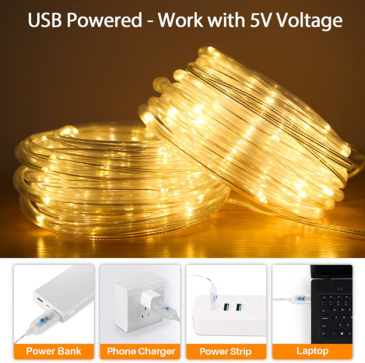Color Changing Rope Lights – DormVibes