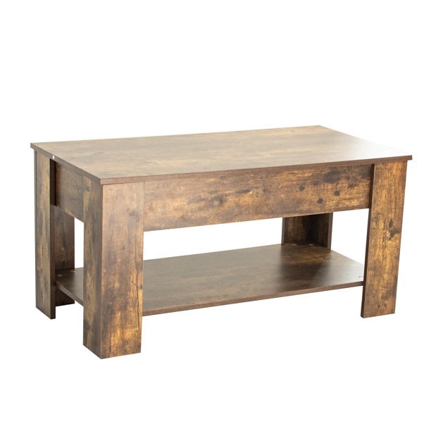Contemporary Lift Top Coffee Table with Hidden Storage - DormVibes