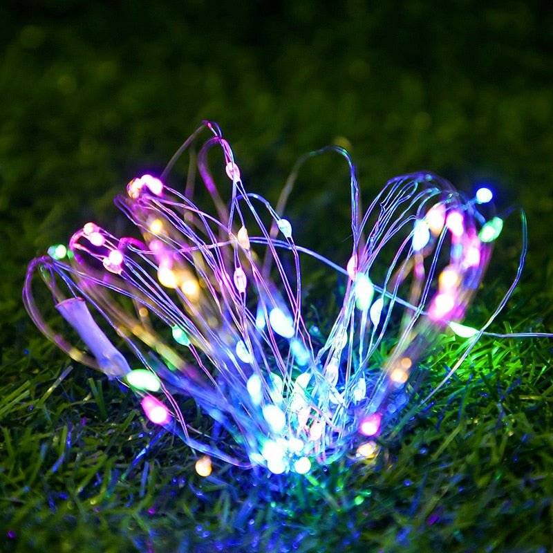 Copper Wire LED Fairy String Lights - DormVibes