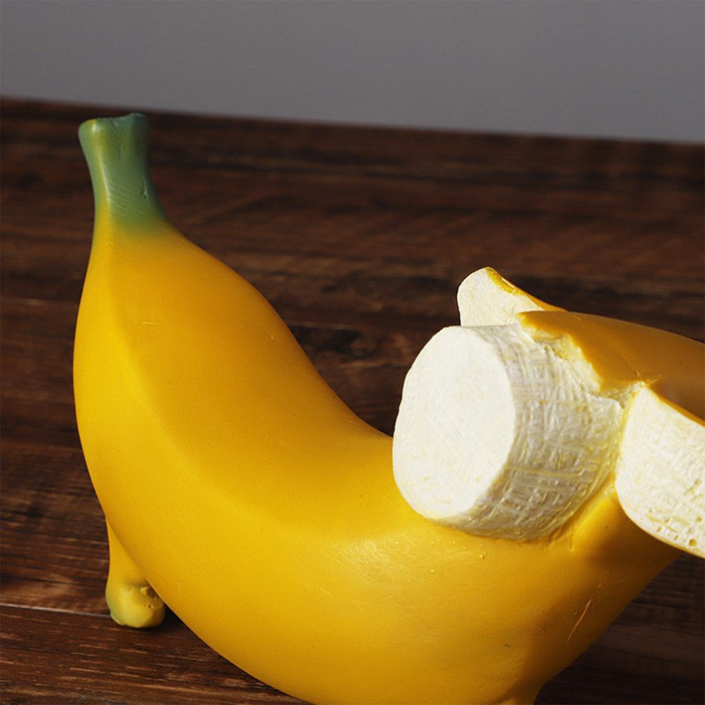 Creative Banana Dog Desk Ornament - DormVibes