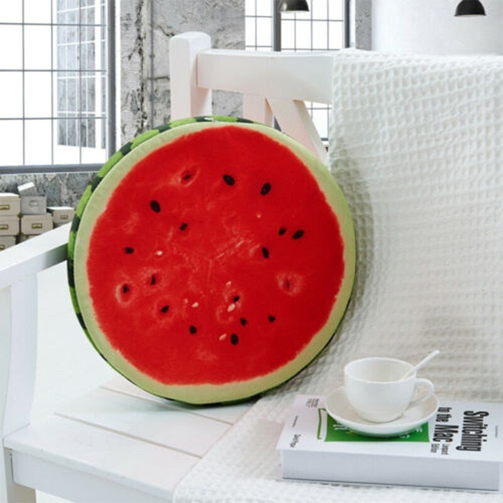 Creative Fruit Seat Cushion - Plush Sofa Pillow for Bedroom, Living Room, and Garden Chair Cover - DormVibes