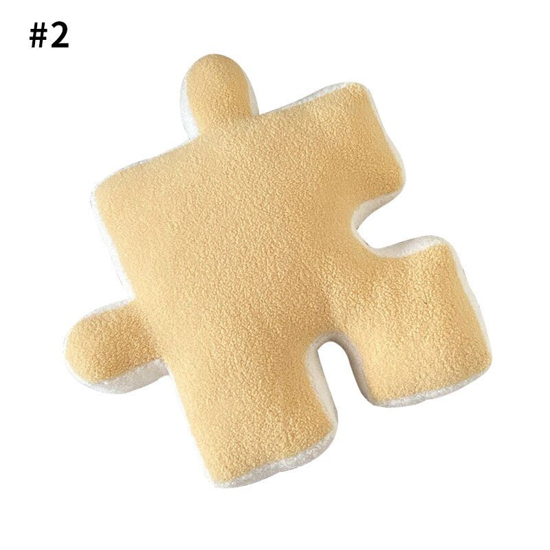 Creative Puzzle Shaped Pillow with Filling - Spliceable Cushion for Baby Floor Crawl Game Pad, Home Decoration - DormVibes