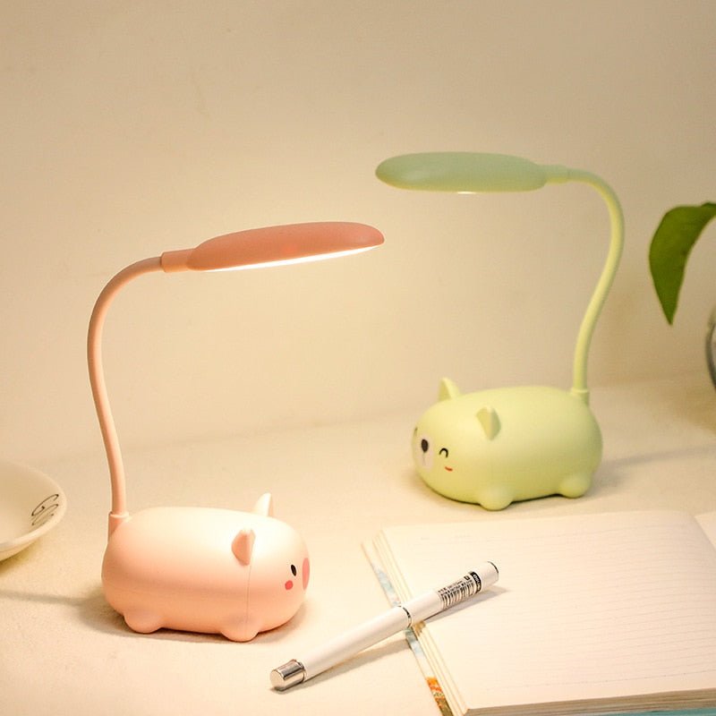 Cute Cartoon Animal USB LED Table Lamp - DormVibes