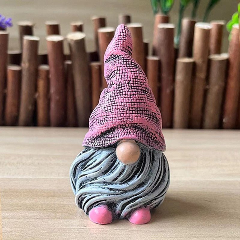 Cute Mini Gnome Resin Desk Ornament - DormVibes