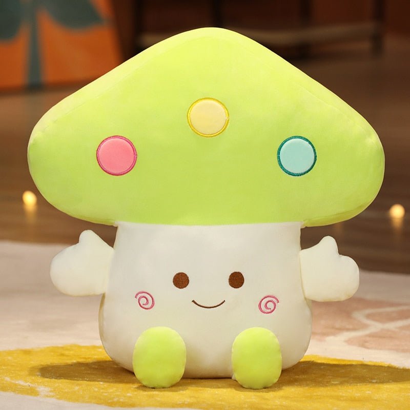 Cute Mushroom Plush Toy Kawaii Pillow - DormVibes