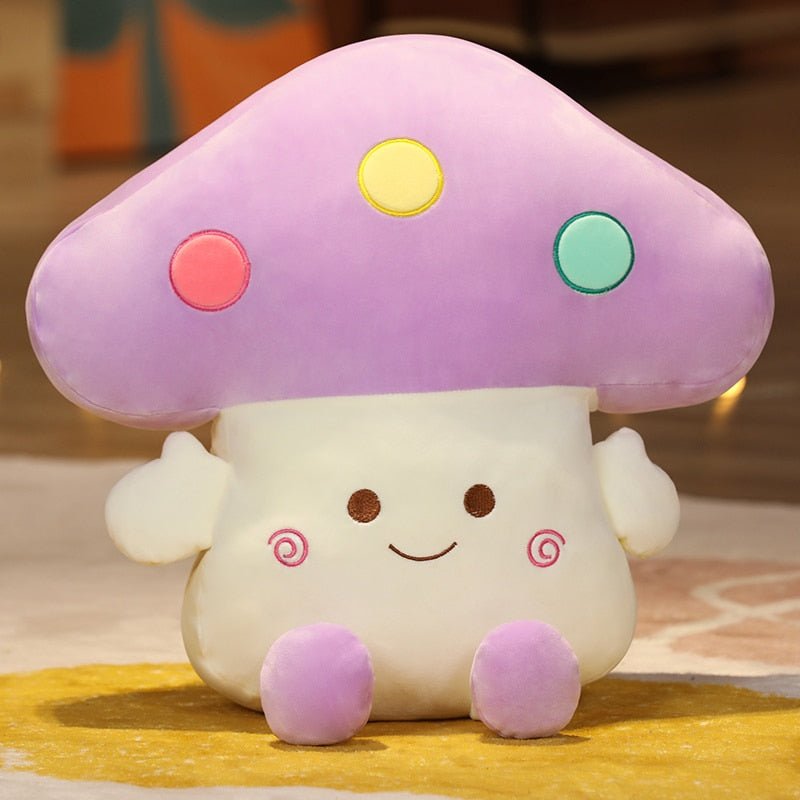 Cute Mushroom Plush Toy Kawaii Pillow - DormVibes