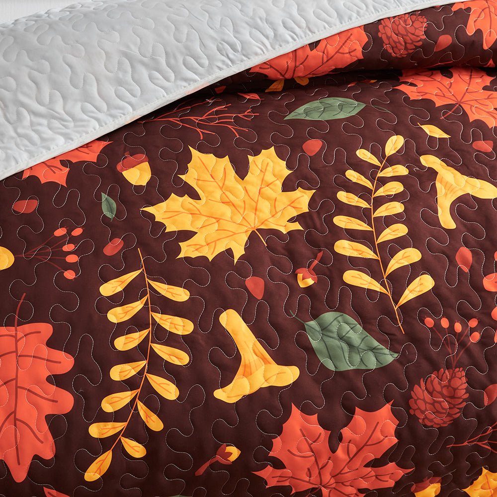 Dark Autumn Bedspread Set - DormVibes