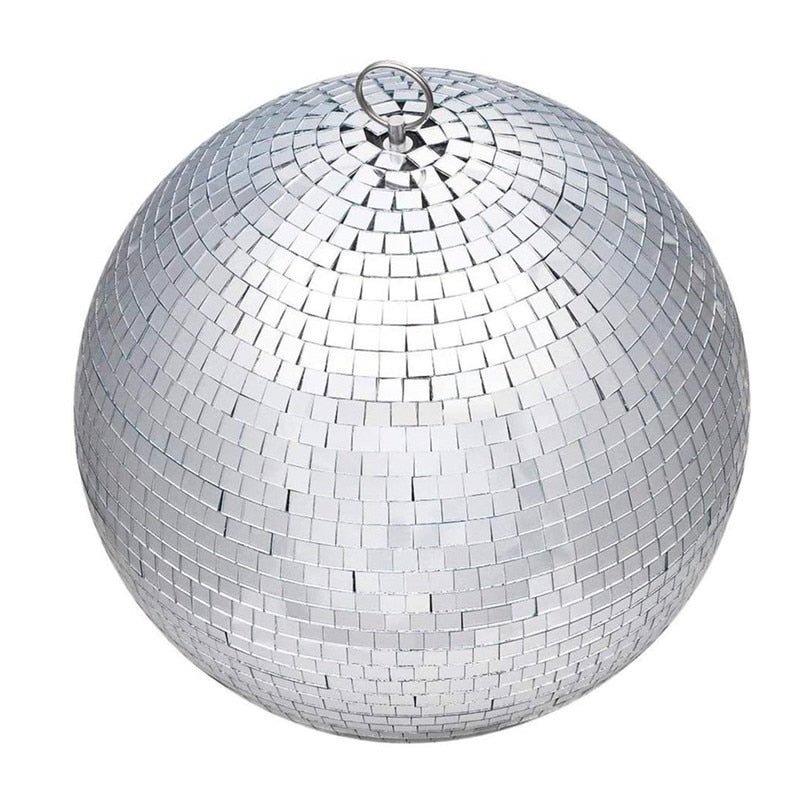 Disco Mirror Ball: Multi-Size, Reflective Rotating Stage Light for Room Decor, Home Parties, and More - DormVibes