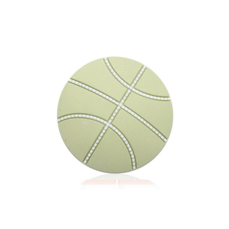 Door Stick Sports-Themed Protective Pads – Golf, Volleyball, Basketball Styling, Rubber Fender Handle, Door Lock Protection, 3D Wall Stickers - DormVibes