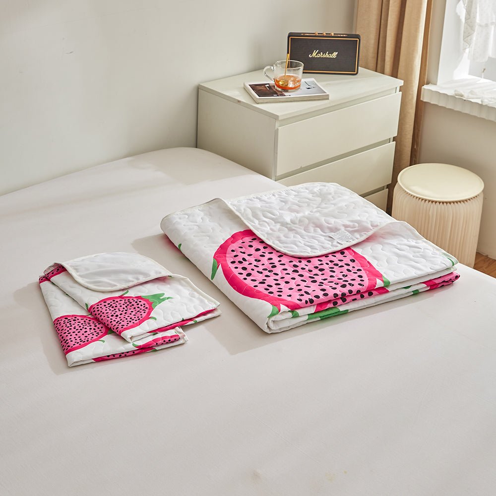 Dragon Fruit Bedspread Set - DormVibes