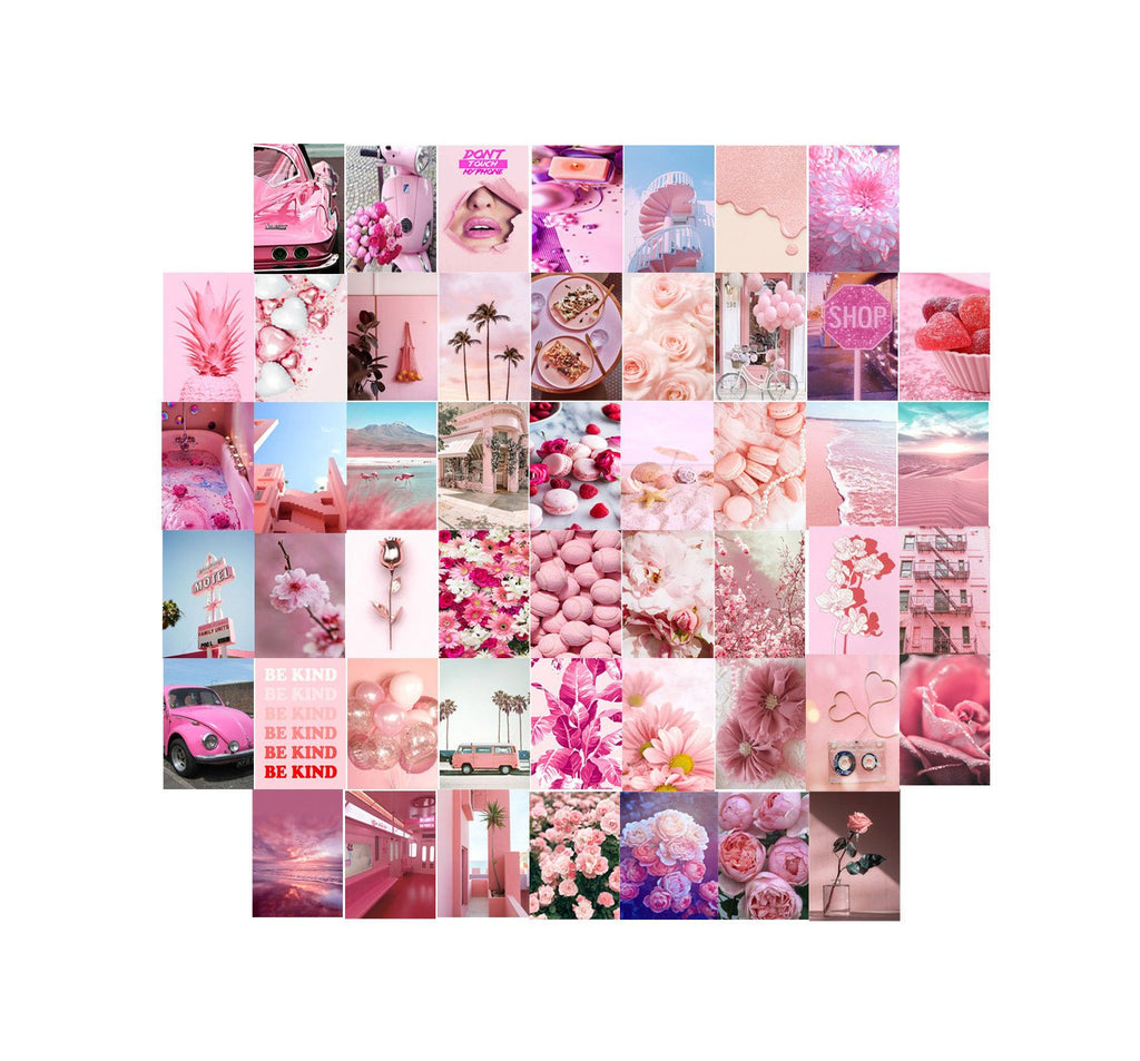 Dreaming in Pink Collage Kit - DormVibes