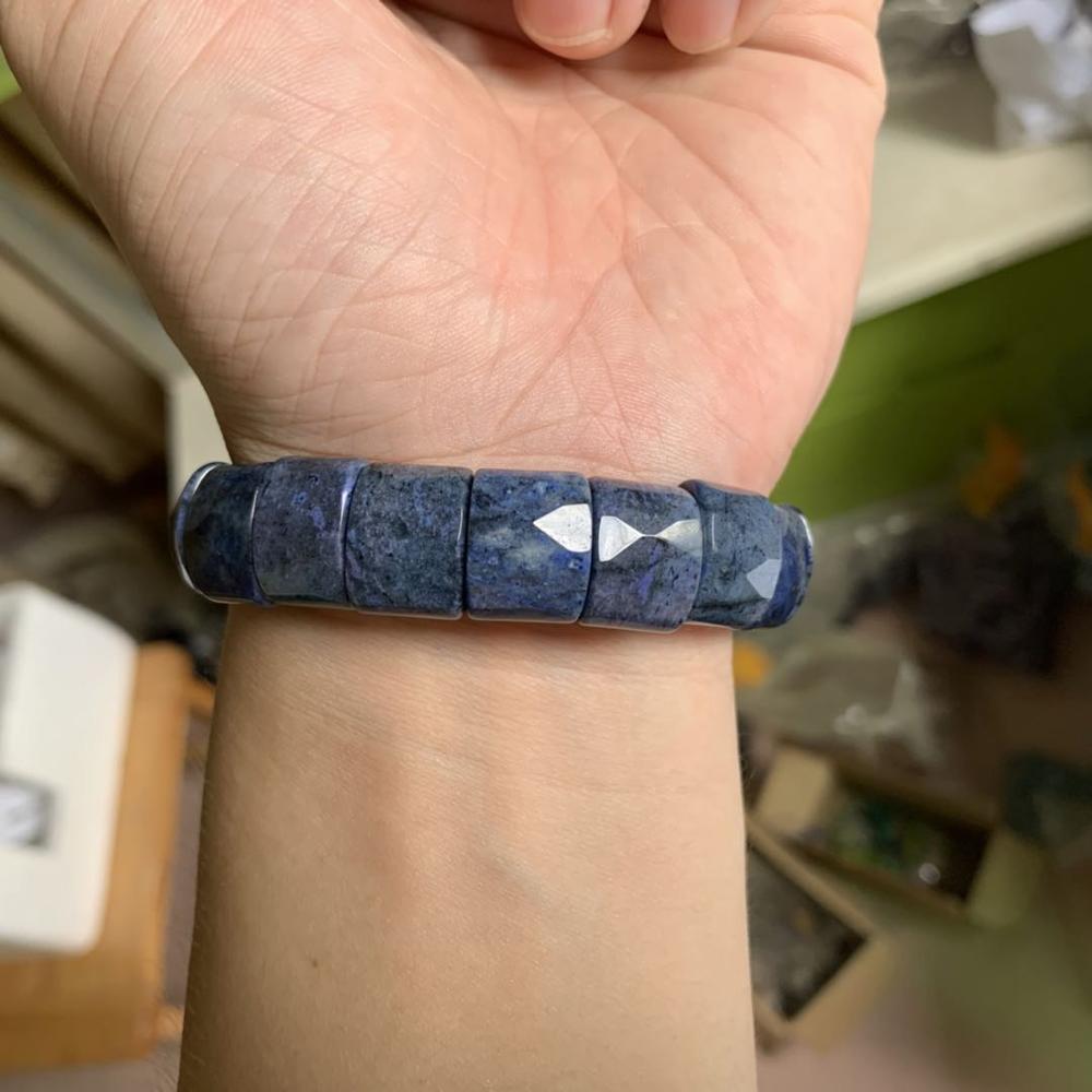 Dumortierite Bracelet - Blue Crystals - DormVibes