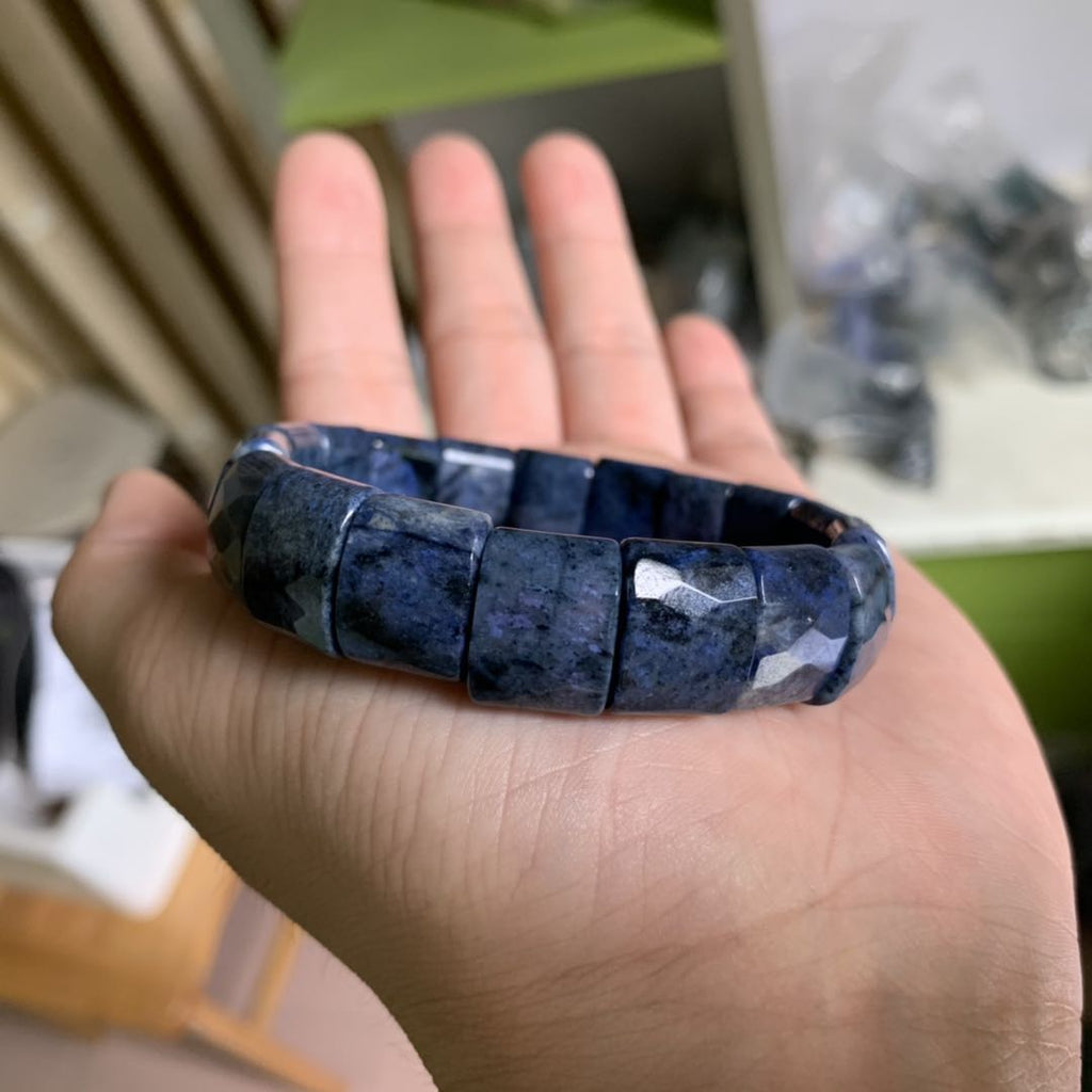 Dumortierite Bracelet - Blue Crystals - DormVibes