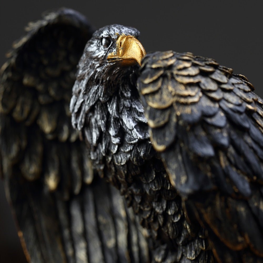 Eagle Statue Sculpture Desk Ornament - DormVibes