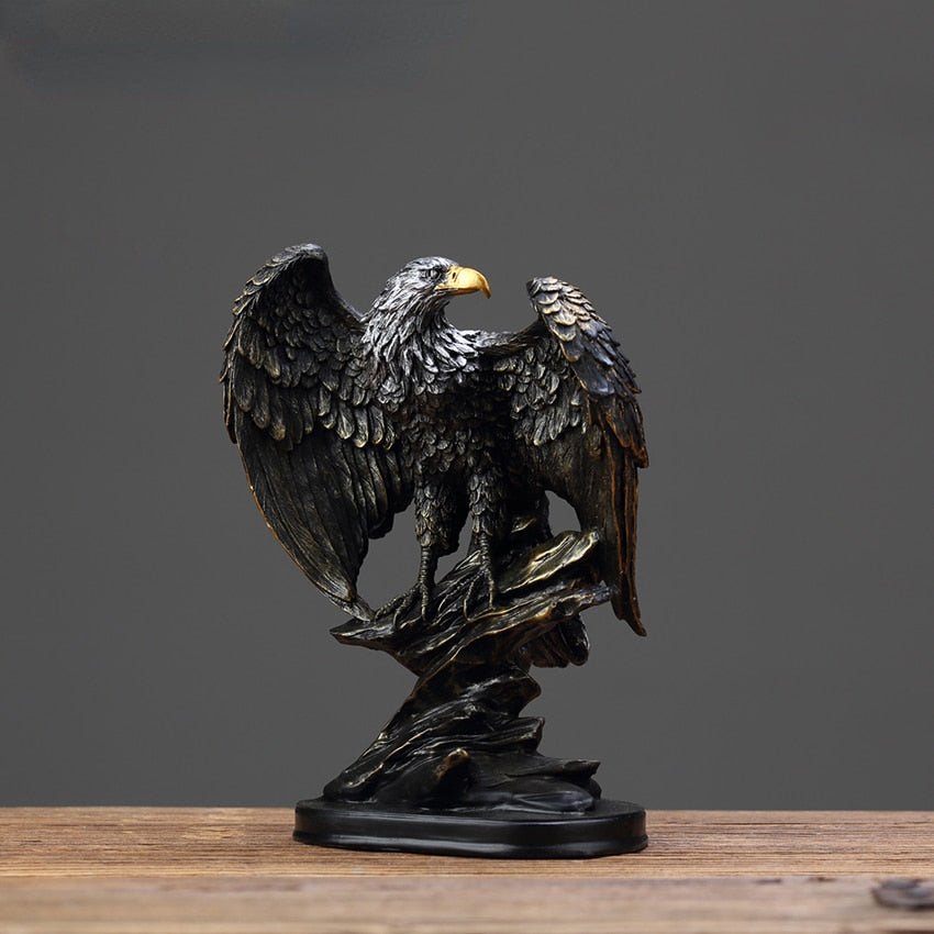 Eagle Statue Sculpture Desk Ornament - DormVibes