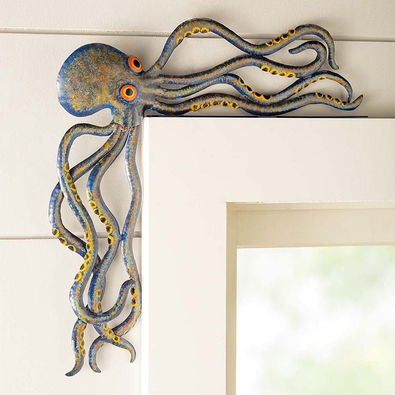 Elephant Octopus Resin Desk Ornaments - DormVibes