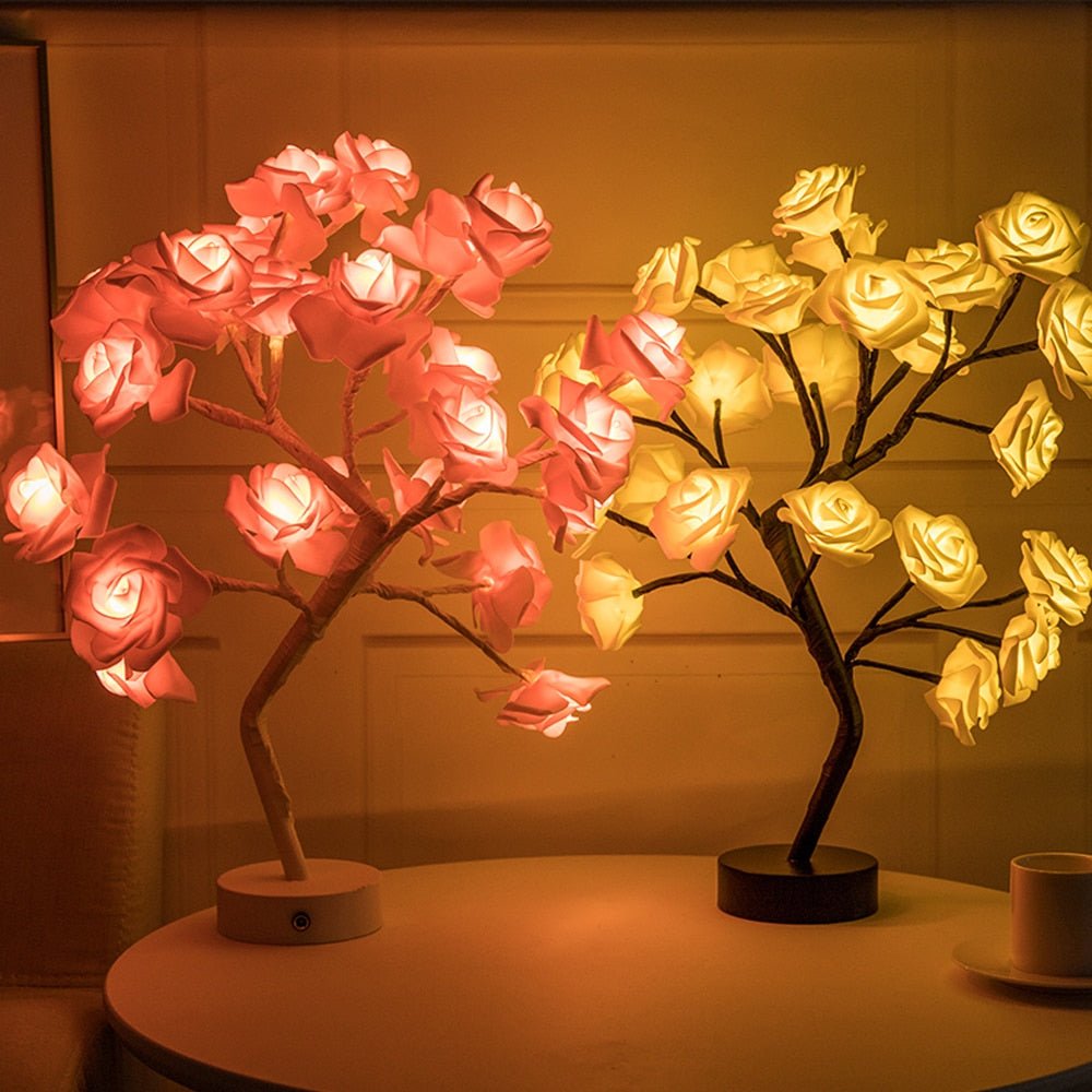 Rose shop light lamp