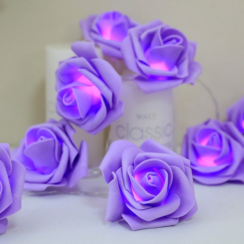Enchanting LED String Lights Rose for Bedroom Vibes and Aesthetic - DormVibes