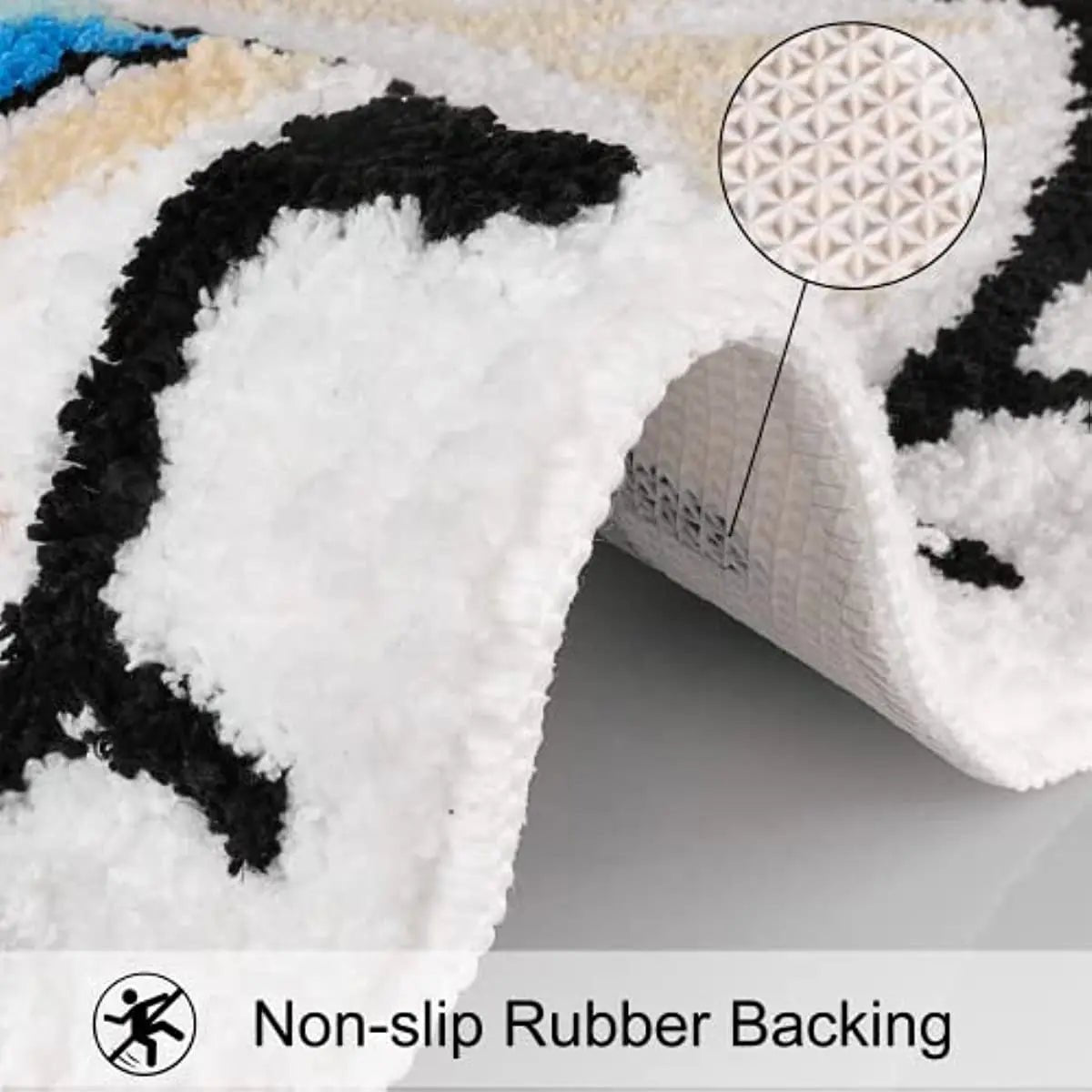 Evil Eye Tufted Rug - DormVibes